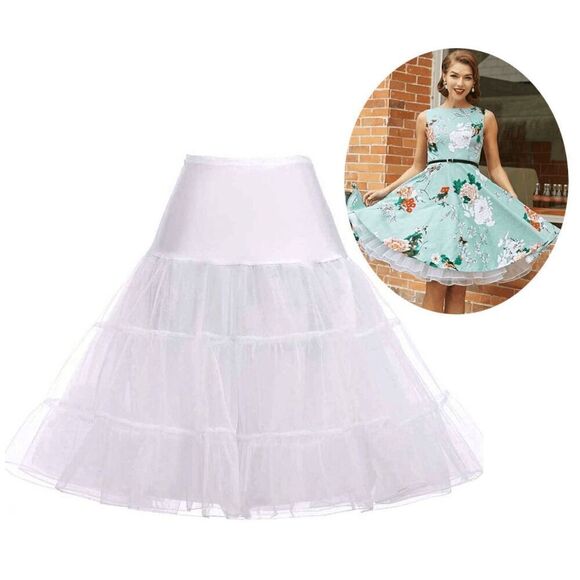 ❤ 4PCS Bundle Minnie Mouse Costume 1950s Retro Pinup Dress & Accessories L NEW - Picture 8 of 12